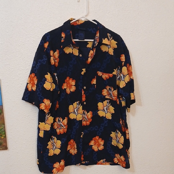 Make Offer Extreme Gear Floral Shirt - Picture 1 of 4